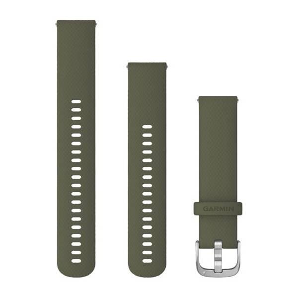 Řemínek Garmin Quick Release (20 mm), silikonový zelený

