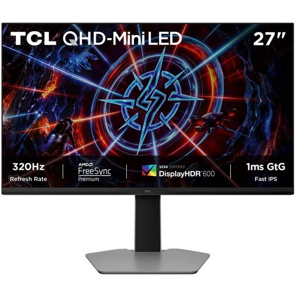 Herní monitor TCL 27P2A Pro šedý

