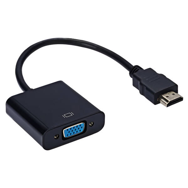Redukce WG HDMI/VGA černá

