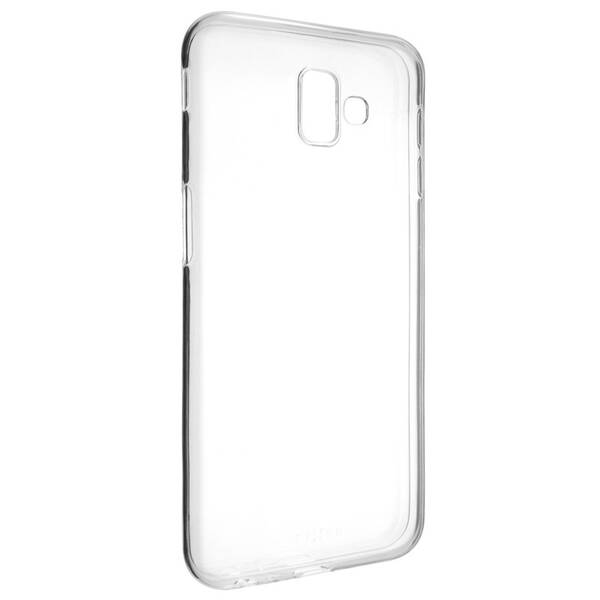 Kryt na mobil FIXED na Samsung J6+ průhledný

