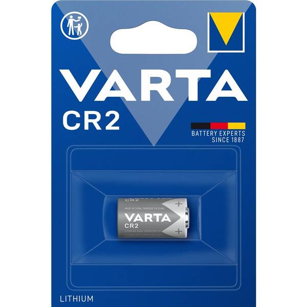 Baterie lithiová Varta CR2, blistr 1ks 

