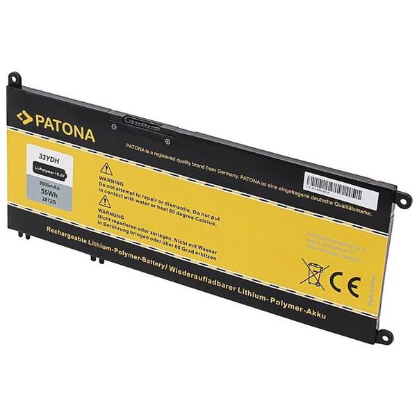 Baterie PATONA pro DELL Inspiron 13/15/17 G3 3600mAh Li-Pol 15,2V 33YDH 

