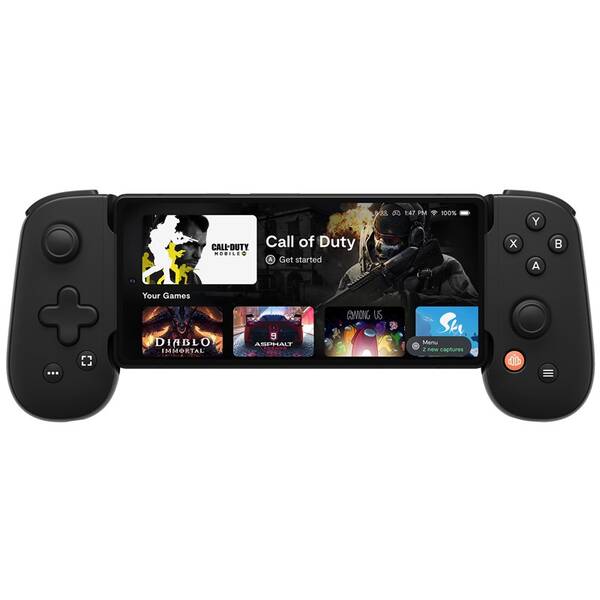 Gamepad Backbone One - Mobile Gaming Controller USB-C - 2. Gen černý

