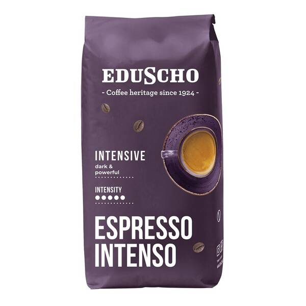 Káva zrnková Eduscho Espresso Intenso 1000 g 

