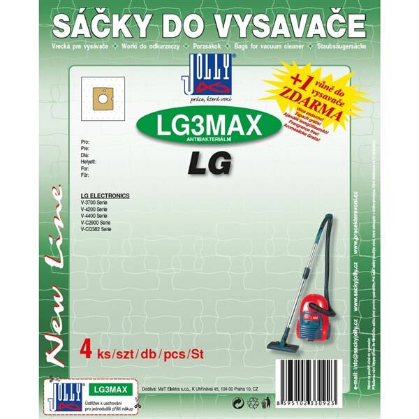 Sáčky do vysavače Jolly MAX LG 3 

