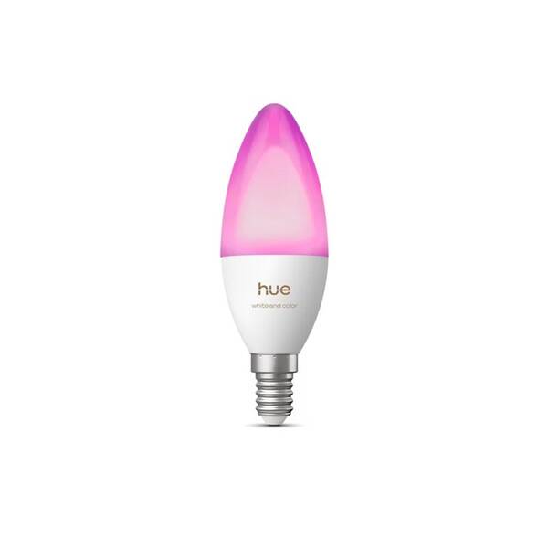 Chytrá žárovka Philips Hue Philips Hue WCA B39 E14 EU (1ks) bílá

