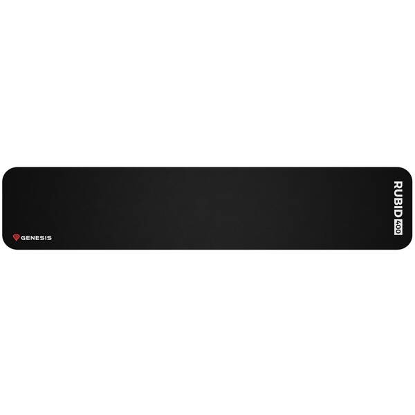 Opěrka zápěstí Genesis RUBID 400, 47 cm, ke klávesnici černá

