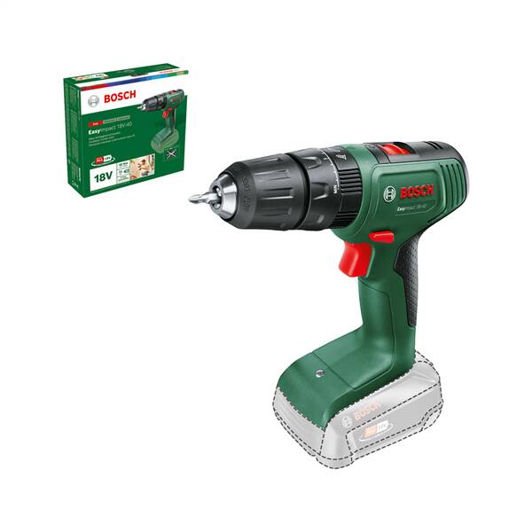 Aku vrtačka Bosch EasyImpact 18V-40 0.603.9D8.100 (bez baterie) 


