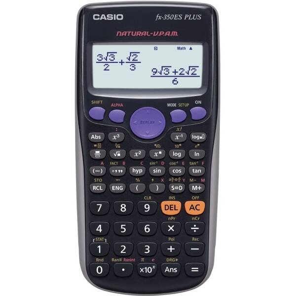 Kalkulačka Casio FX350 ES PLUS černá

