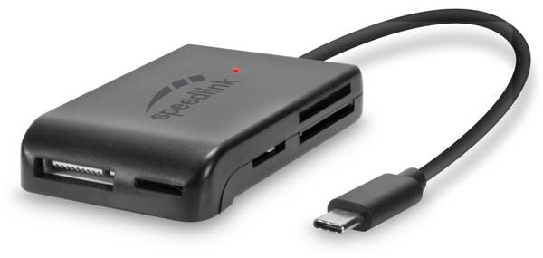 Čtečka paměťových karet Speed Link Snappy Evo All in One, USB-C 

