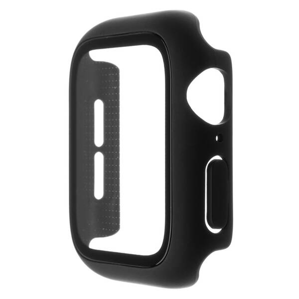 Ochranné pouzdro FIXED Pure+ s temperovaným sklem pro Apple Watch 45mm černé

