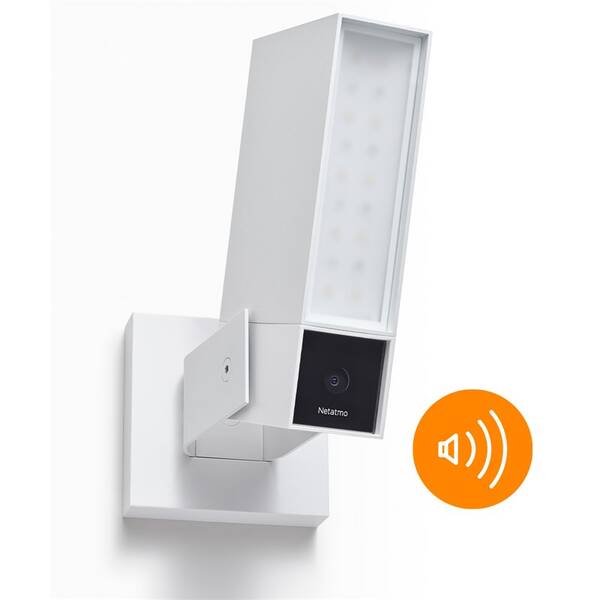 IP kamera Netatmo Smart Outdoor Camera with Siren bílá

