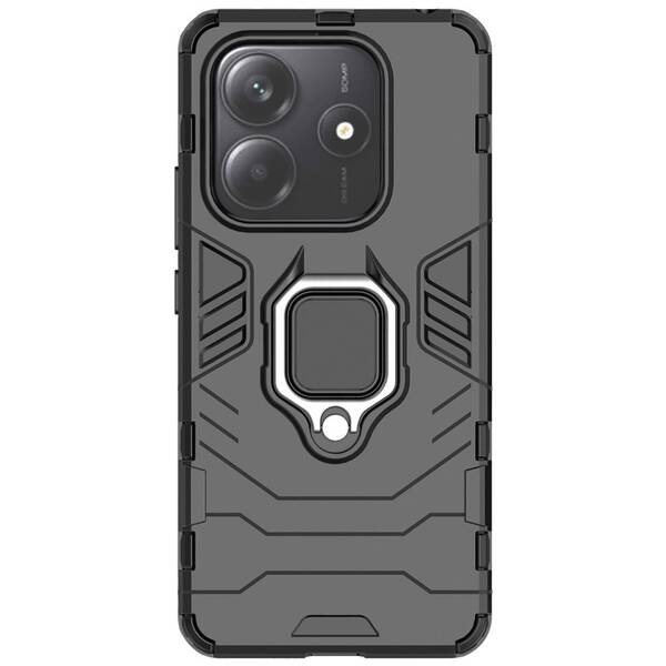 Kryt na mobil Lenuo Armor na Xiaomi Redmi Note 14 5G černá barva
