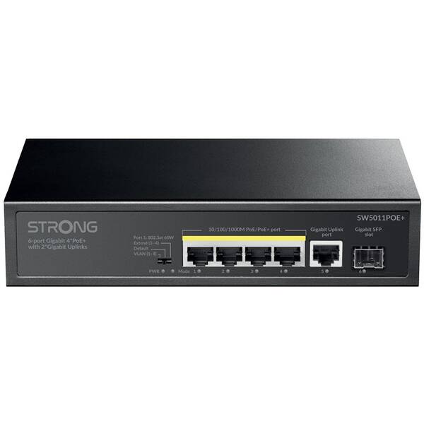 Switch Strong SW5011POE+ černý

