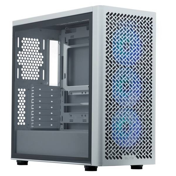 Case Cooler Master Elite 502 ARGB bílá

