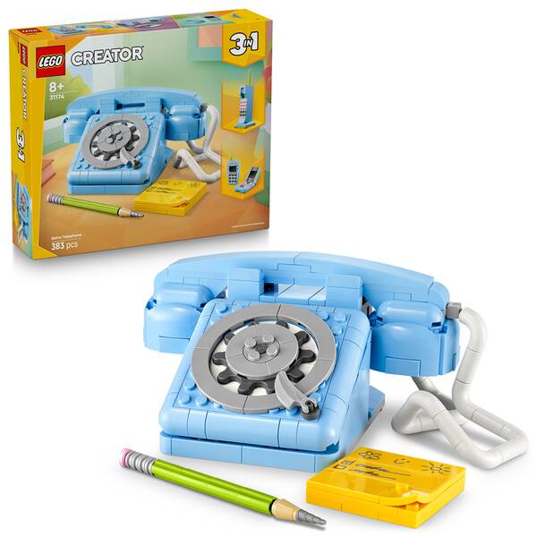 Stavebnice LEGO® Creator 3 v 1 31174 Retro telefon 

