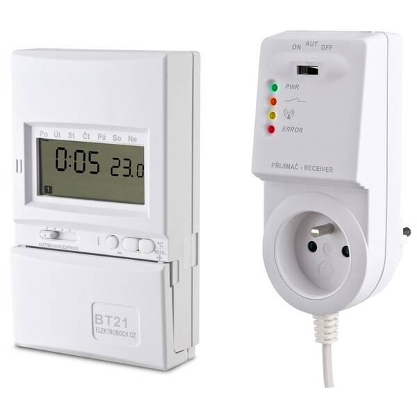 Termostat Elektrobock BT21 bílý

