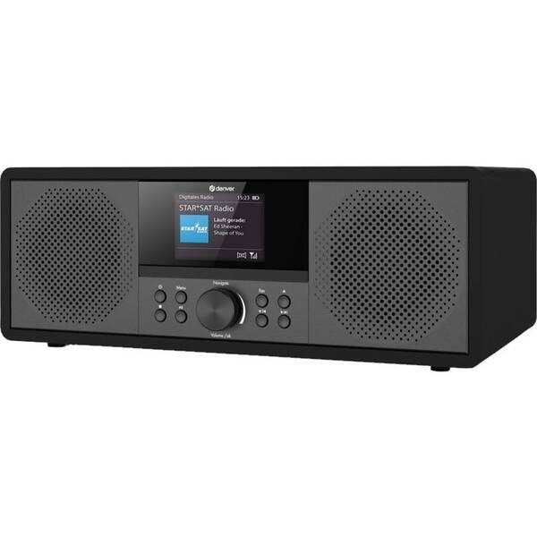 Internetový radiopřijímač s DAB+ Denver MIR-270B černý

