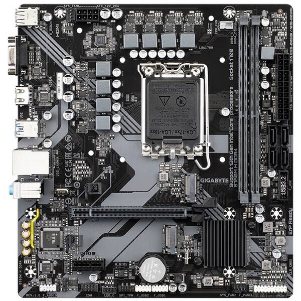 Základní deska GIGABYTE B760M H DDR4 

