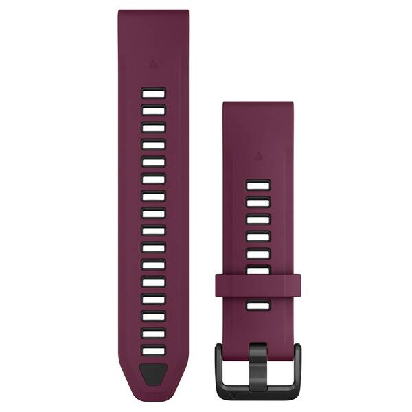 Řemínek Garmin QuickFit (20 mm) šedý/vínový

