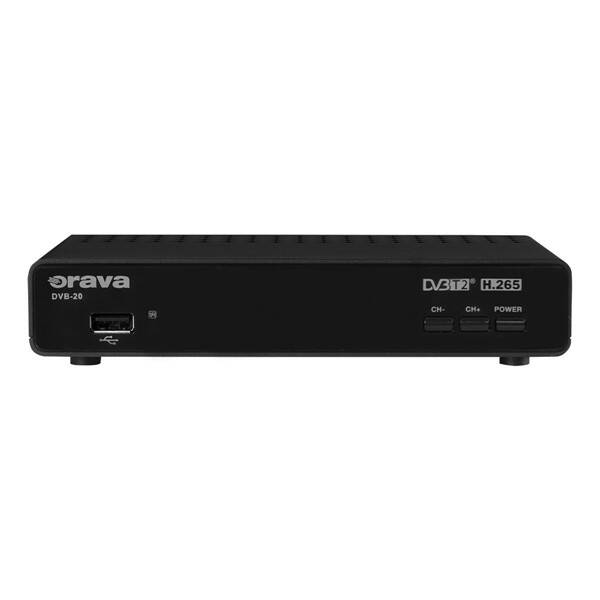 Set-top box Orava DVB-20 černá barva
