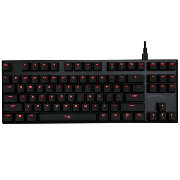 Klávesnice HyperX Alloy FPS Pro Mechanical, MX Red, US černá

