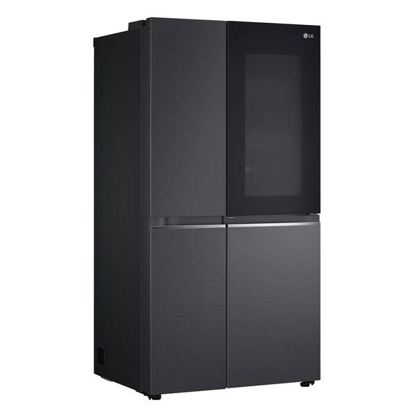 Americká lednice LG GSQV90MCAE černá

