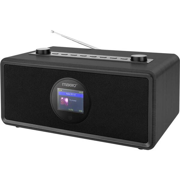 Internetový radiopřijímač s DAB+ Maxxo DT06 černý


