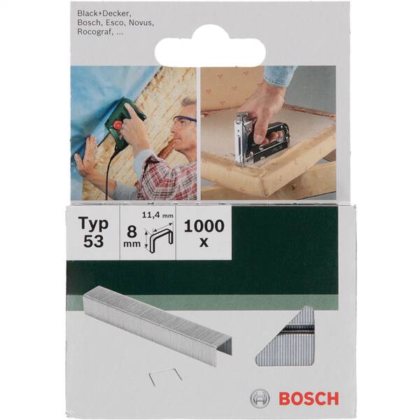 Sponky do sponkovačky Bosch 2.609.255.820 (1000 ks) 

