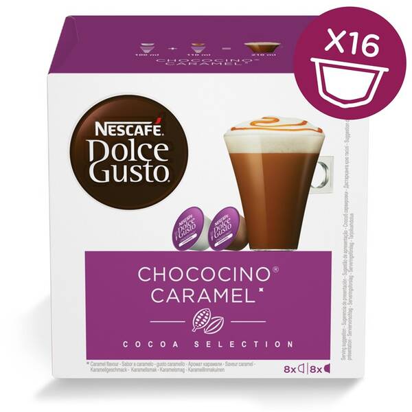  NESCAFÉ Chococino caramel čokoládový nápoj 16 ks 

