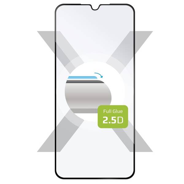 Tvrzené sklo FIXED Full-Cover na Xiaomi Mi9 Lite černé

