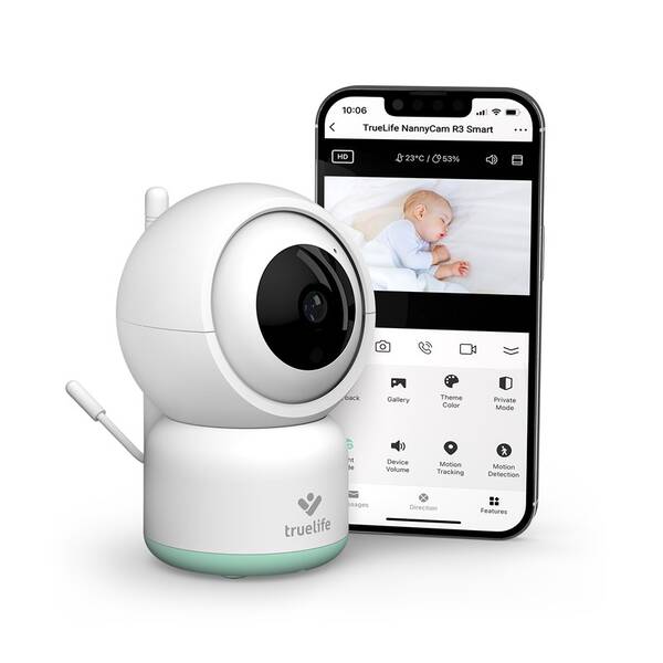 Dětská elektronická chůva TrueLife NannyCam R3 Smart 
