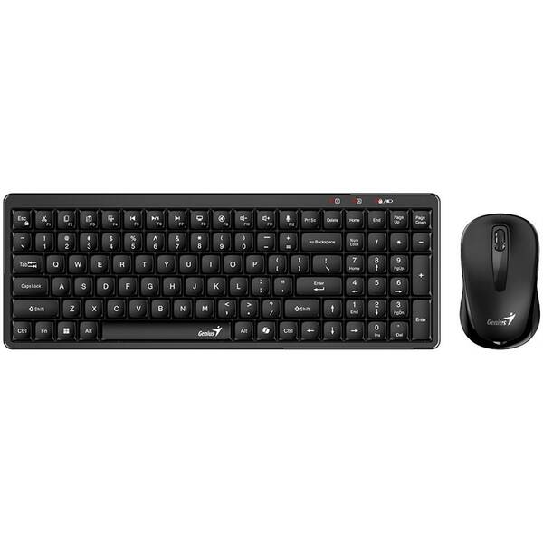 Klávesnice s myší Genius LuxeMate Q8100 černá

