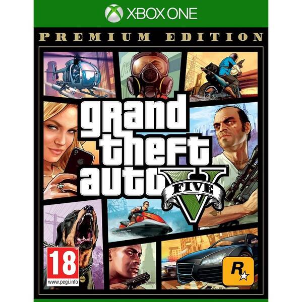 Hra RockStar Grand Theft Auto V - Premium Edition 

