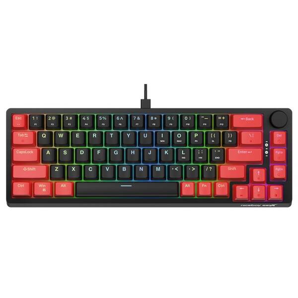 Klávesnice Niceboy ORYX K700X PRO černá

