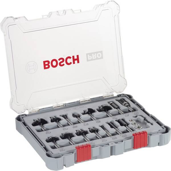 Sada fréz Bosch PRO 2.607.017.472 (15 ks) 

