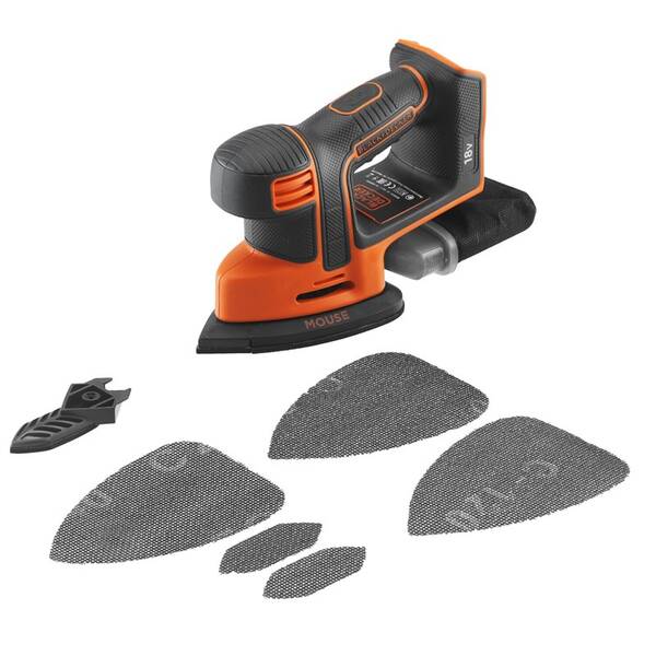 Vibrační bruska Black-Decker BDCDS18N-XJ (bez baterie) 

