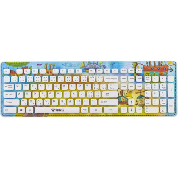 Klávesnice YENKEE YKB 1020BE Fantasy 

