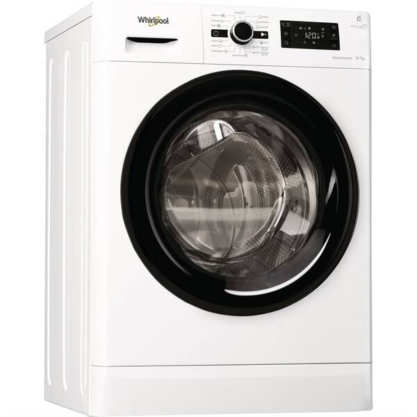 Pračka se sušičkou Whirlpool FWDG97168B EU bílá

