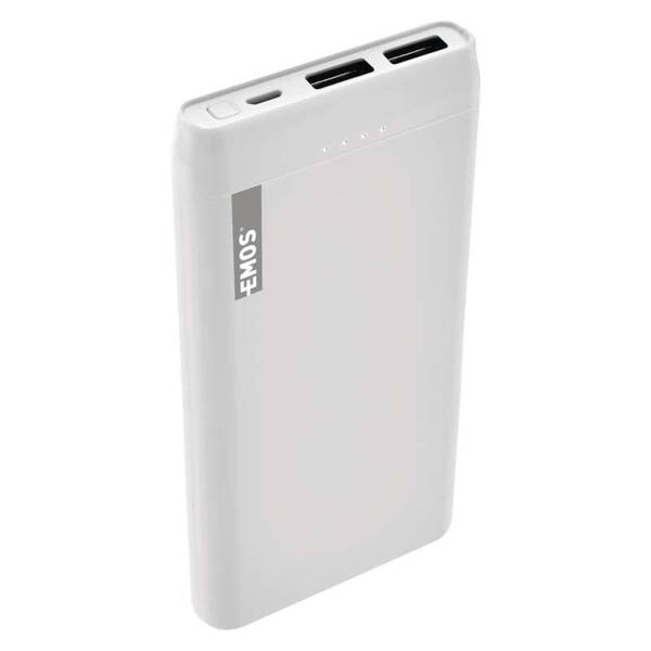 Powerbanka EMOS Alpha 10S, 10000 mAh bílá

