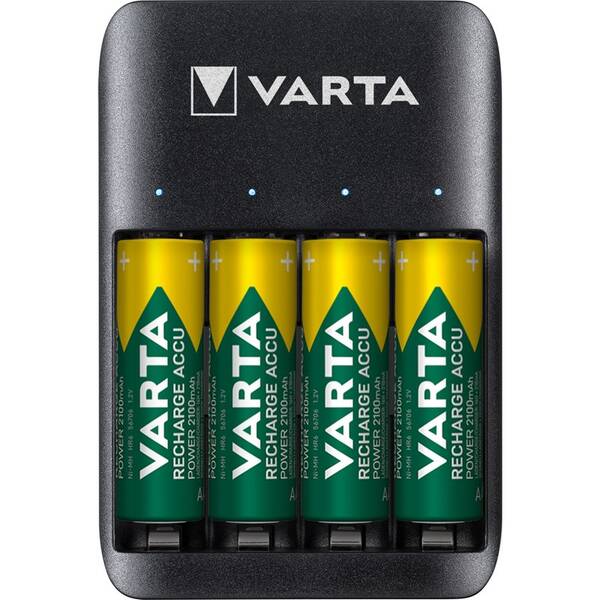 Nabíječka Varta Value USB Quattro Charger pro 4x AA/AAA + 4 ks AA 

