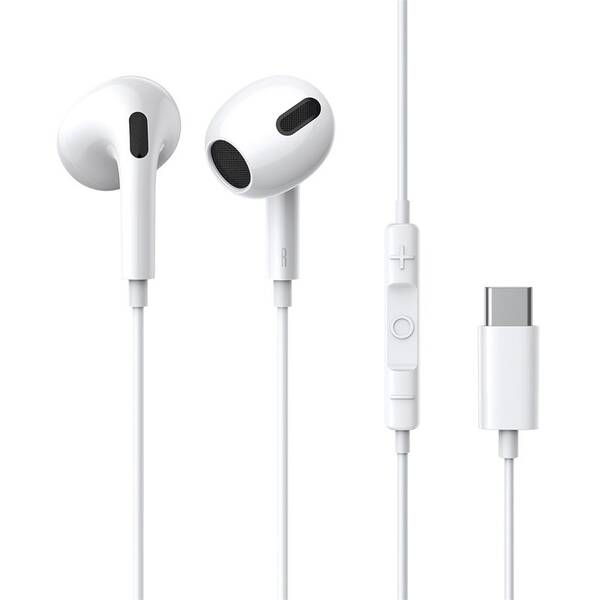 Sluchátka Baseus Encok C17 USB-C bílá

