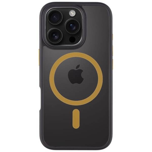 Kryt na mobil Tactical MagForce Hyperstealth 2.0 na Apple iPhone 16 Pro černý/žlutý

