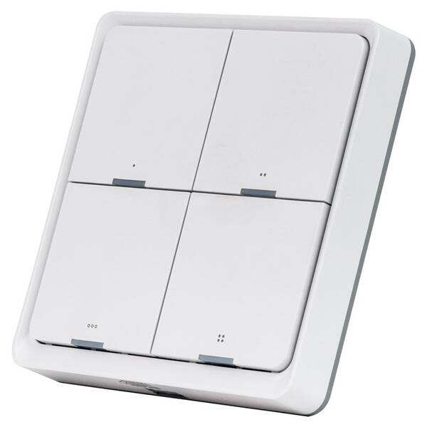 Vypínač RETLUX RSH 305 Smart, bezdrátový, čtyřnásobný bílý

