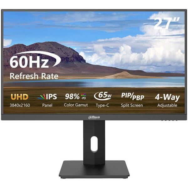 Monitor Dahua LM27-U401A černý

