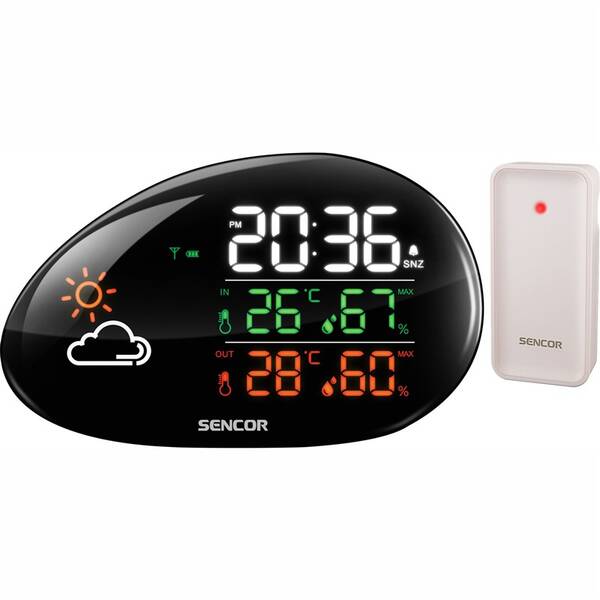 Meteorologická stanice Sencor SWS 5200 černý

