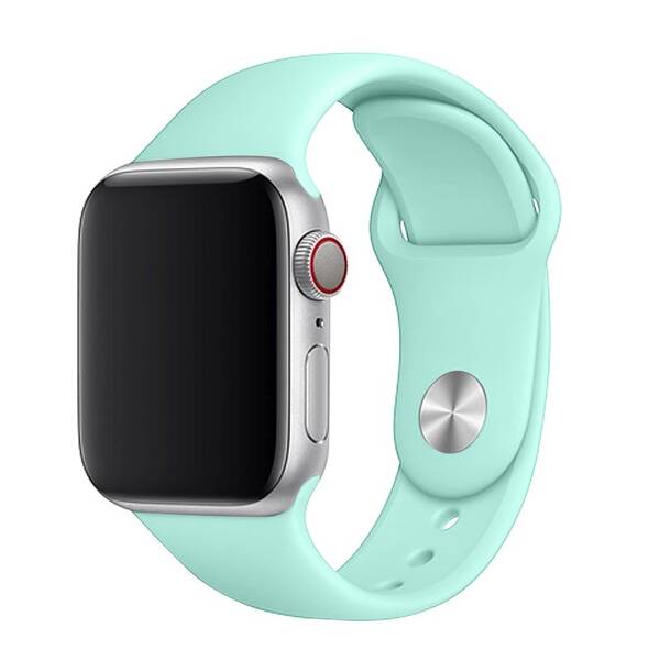 Řemínek FIXED Silicone Strap na Apple Watch 42/44/45/49 mm - sytě zelený 

