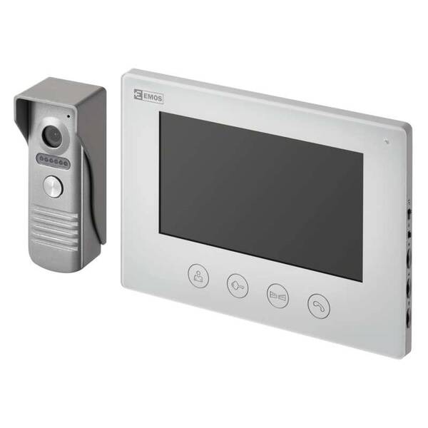 Dveřní videotelefon EMOS EM-101WIFI s aplikací pro mobily 

