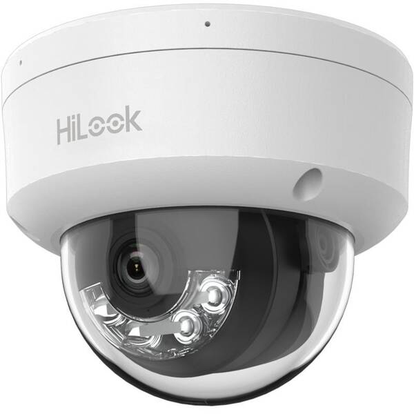 IP kamera HiLook IPC-D180HA-LU, Dome, 8Mpix bílá

