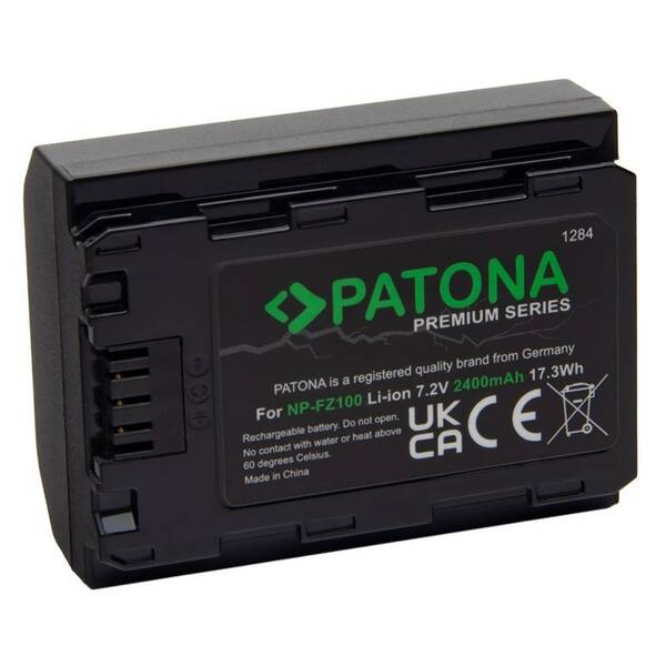 Baterie PATONA NP-FZ100 2400mAh Li-Ion Premium (Sony) 

